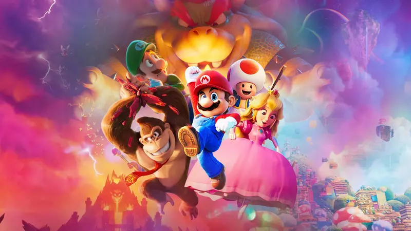 Copertina del film «Super Mario Galaxy»