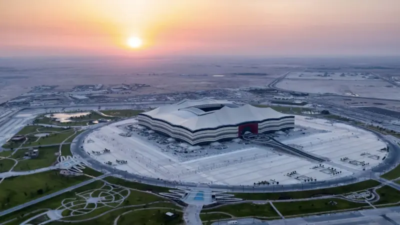 Lo stadio Al Bayt da 60mila persone progettato dallo studio Crew