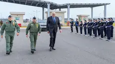 Il ministro Guido Crosetto a Ghedi - © www.giornaledibrescia.it