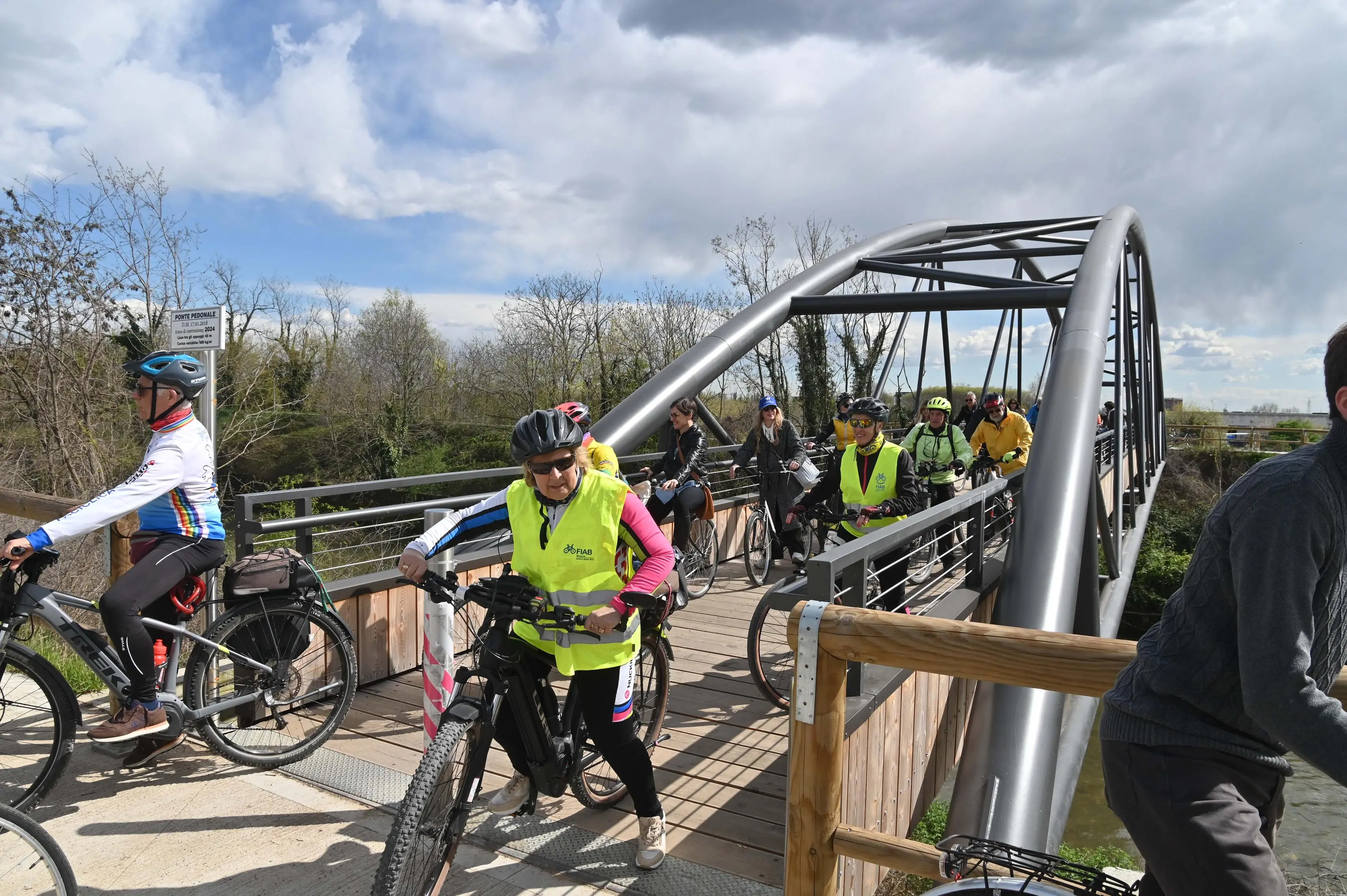 L'inaugurazione del tratto di Greenway tra Collebeato e Roncadelle