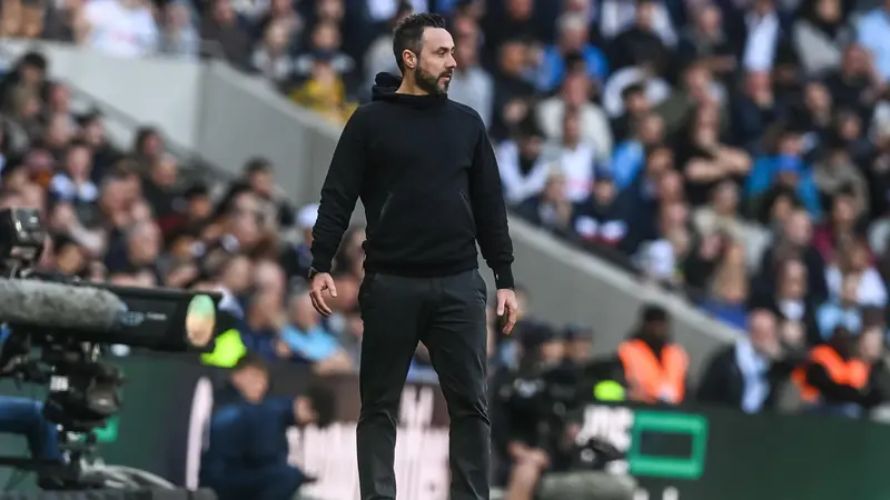 Roberto De Zerbi ai tempi del Brighton