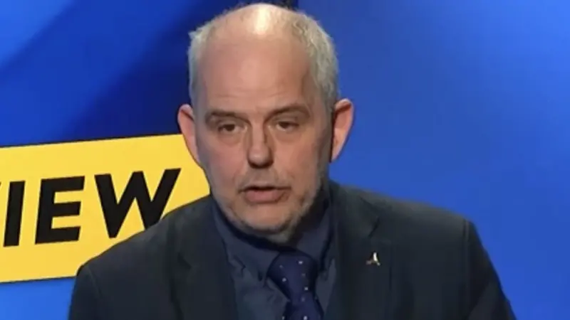 Corrado Faletti al Preview del Tg di Teletutto