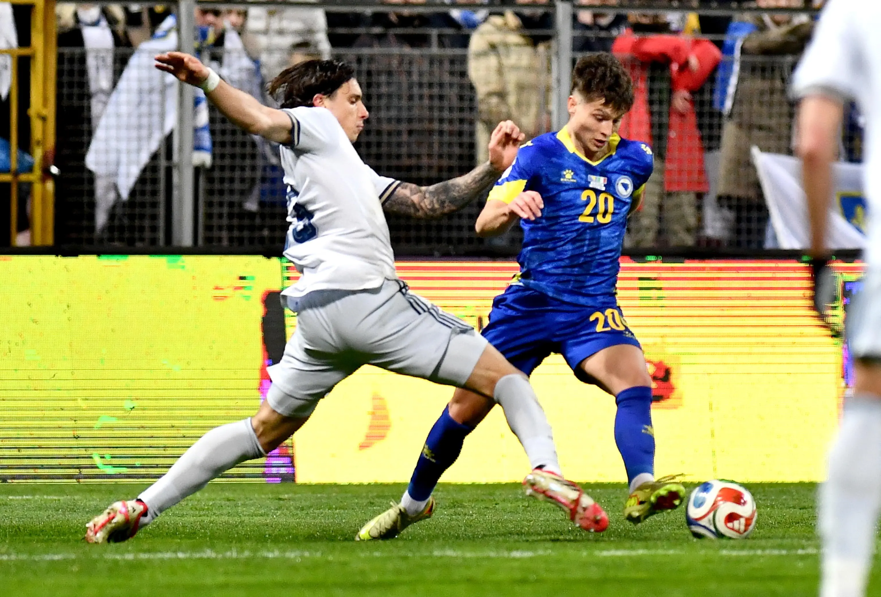 La partita tra Bosnia e Italia