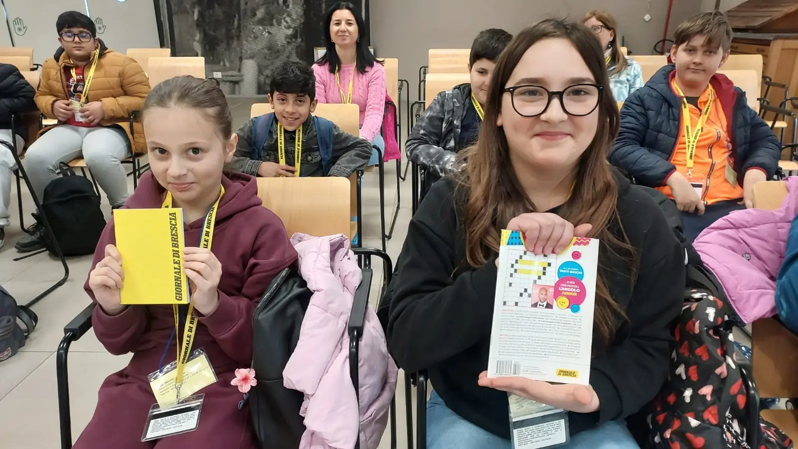 La classe 5B dell’istituto don Milani di Rovato