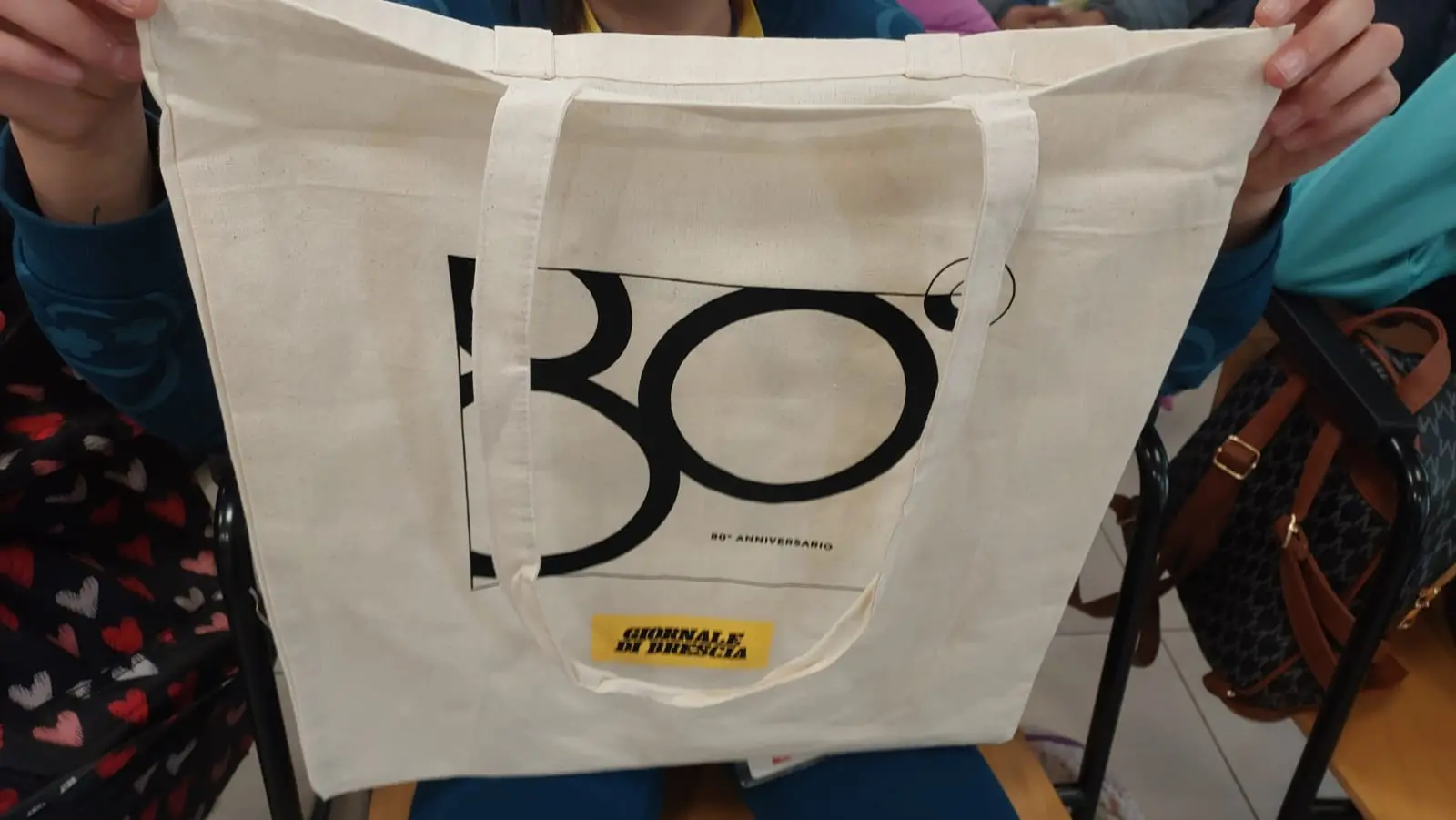 La classe 5B dell’istituto don Milani di Rovato