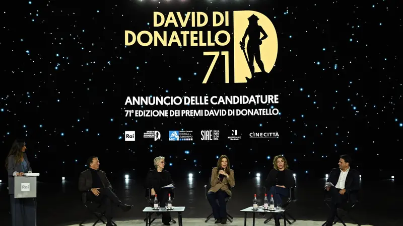 Ai David Donatello testa a testa tra Sossai e Sorrentino - Foto Ansa © www.giornaledibrescia.it