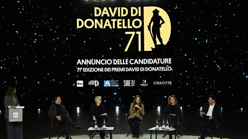 Ai David Donatello testa a testa tra Sossai e Sorrentino - Foto Ansa © www.giornaledibrescia.it