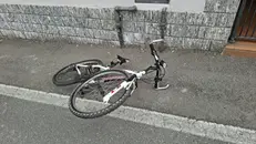 La bicicletta del 12enne di Paratico