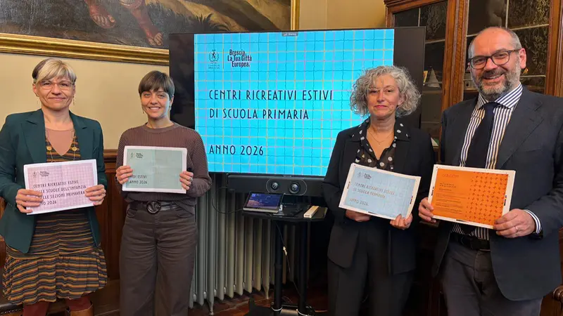 La presentazione in Loggia