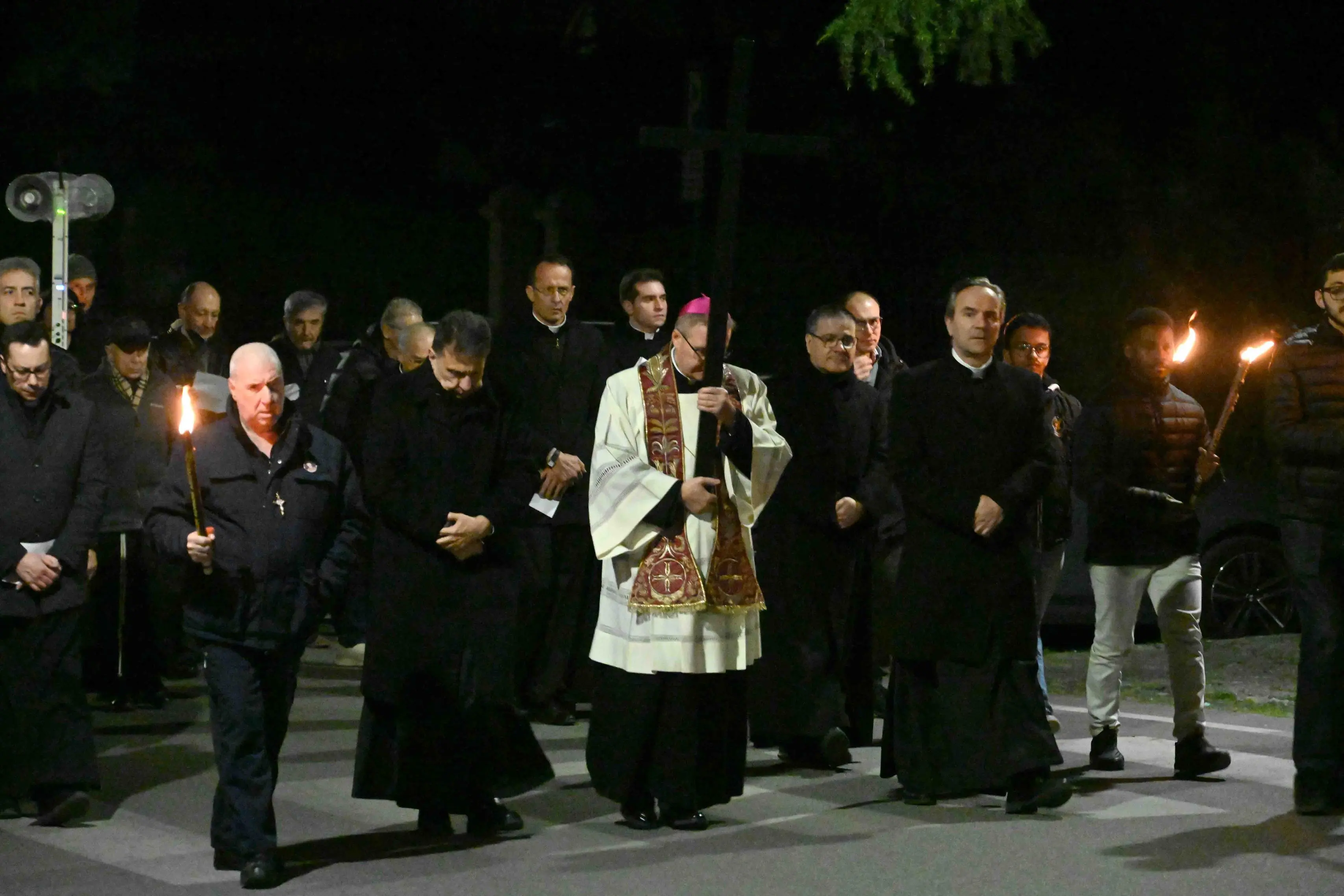 La Via crucis per le strade di Brescia