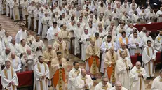 La messa del Giovedì santo in Duomo (foto del 2023) - Foto Marco Ortogni Neg © www.giornaledibrescia.it