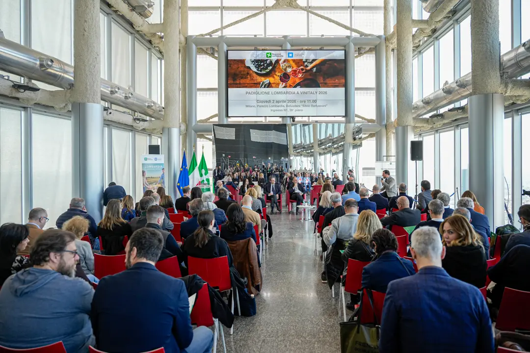 La conferenza stampa di Regione Lombardia per Vinitaly