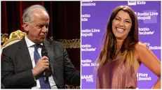 Matteo Piantedosi e Claudia Conte - Foto Ansa © www.giornaledibrescia.it