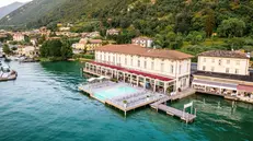 Lo storico albergo Araba Fenice a Pilzone d'Iseo