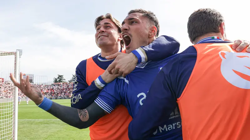 Crespi col Vicenza ha segnato l'unico gol del Brescia nelle ultime cinque gare