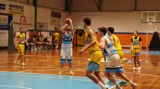 Uno scatto del match