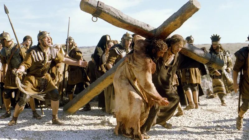 Una scena della «Passione di Cristo» di Mel Gibson