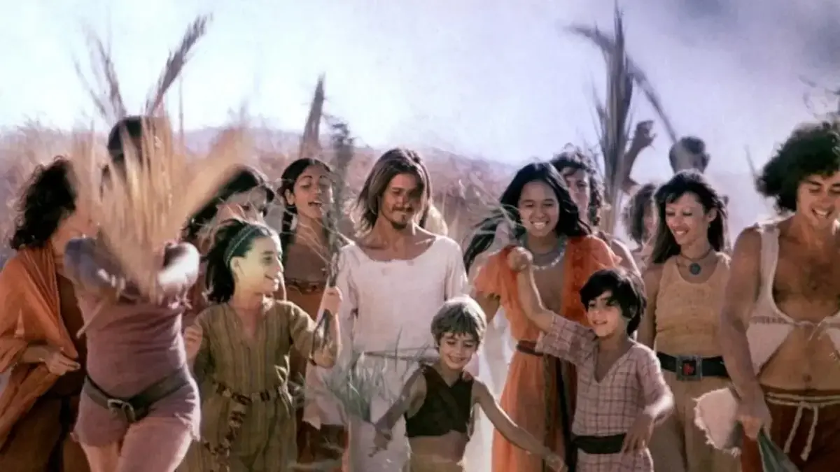 Una scena di Jesus Christ Superstar