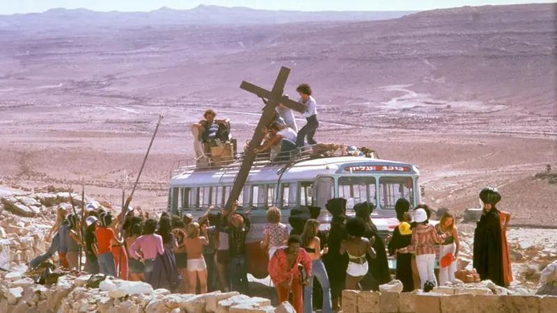 Una scena di Jesus Christ Superstar