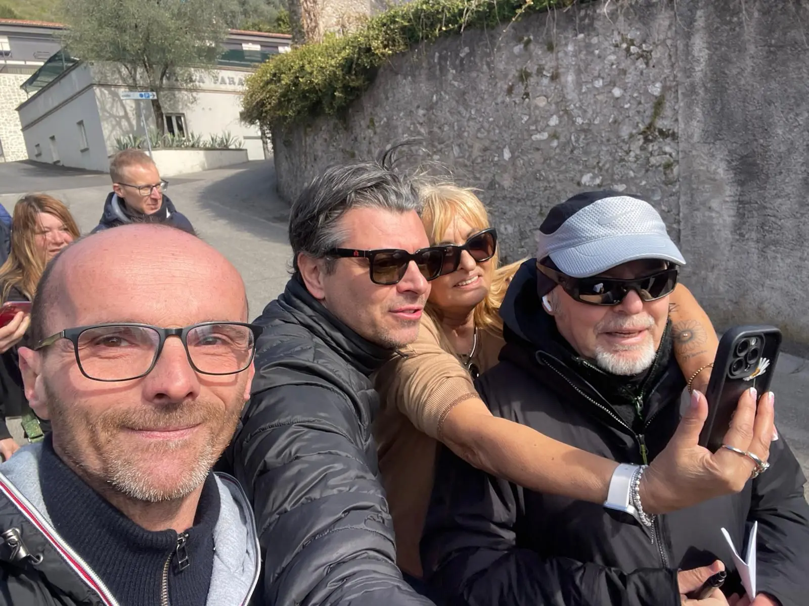 Vasco Rossi sul lago di Garda