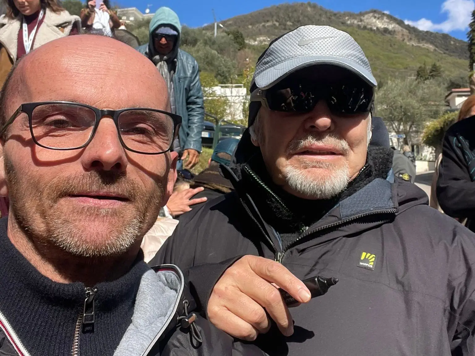 Vasco Rossi sul lago di Garda