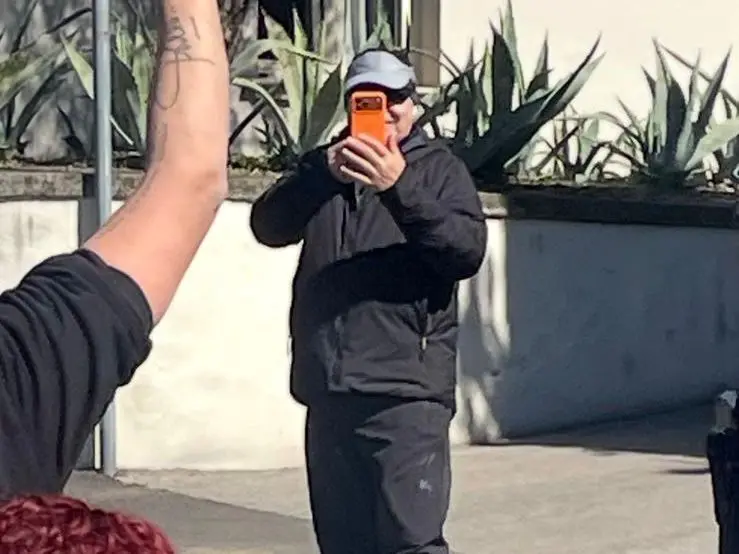 Vasco Rossi sul lago di Garda