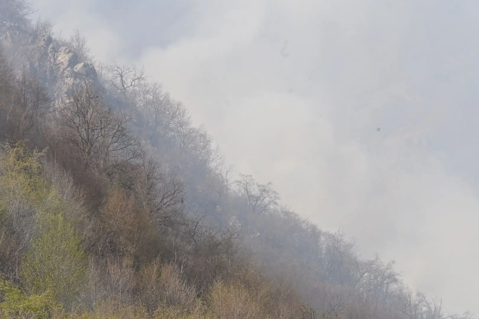 L'incendio di Lumezzane