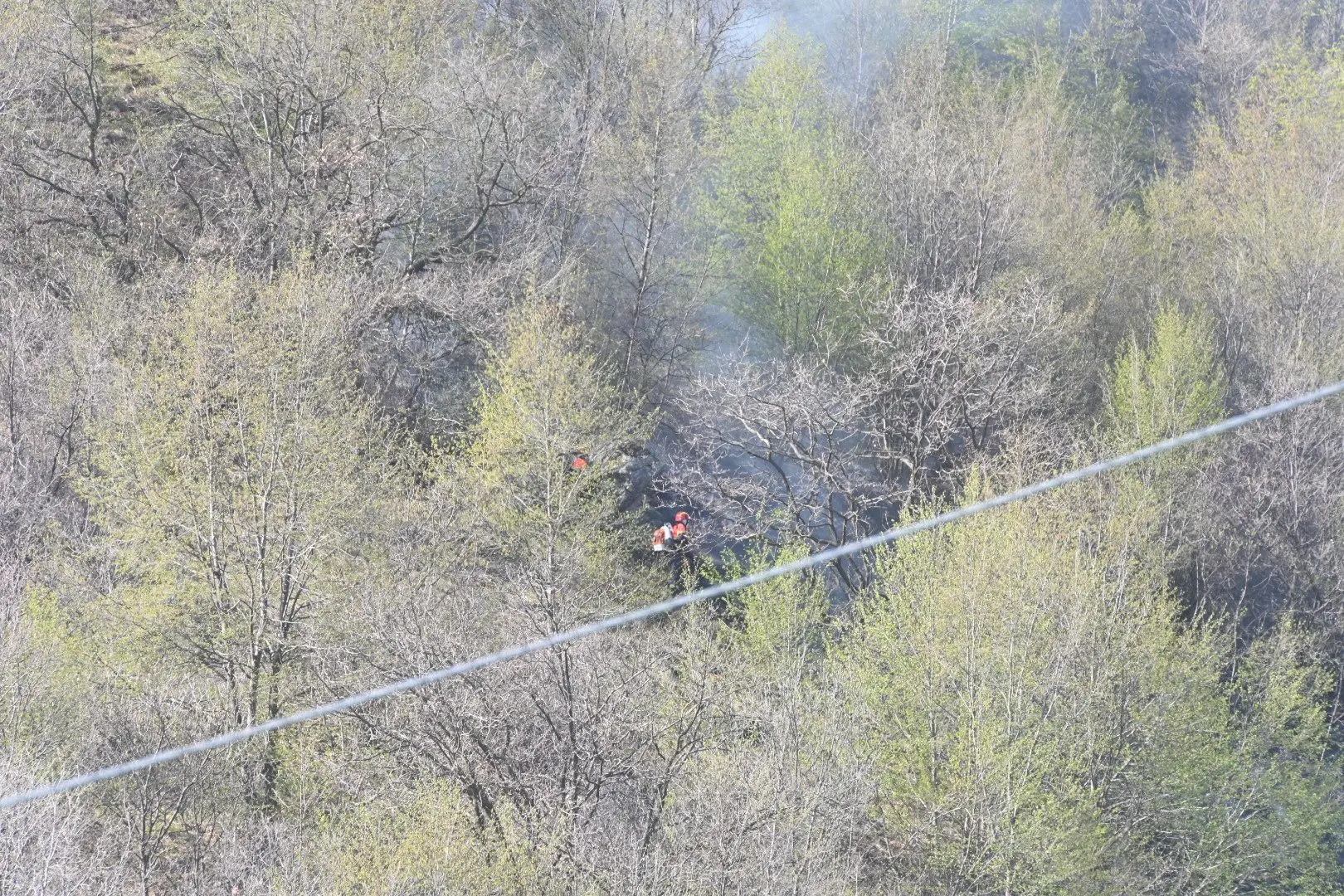 L'incendio di Lumezzane
