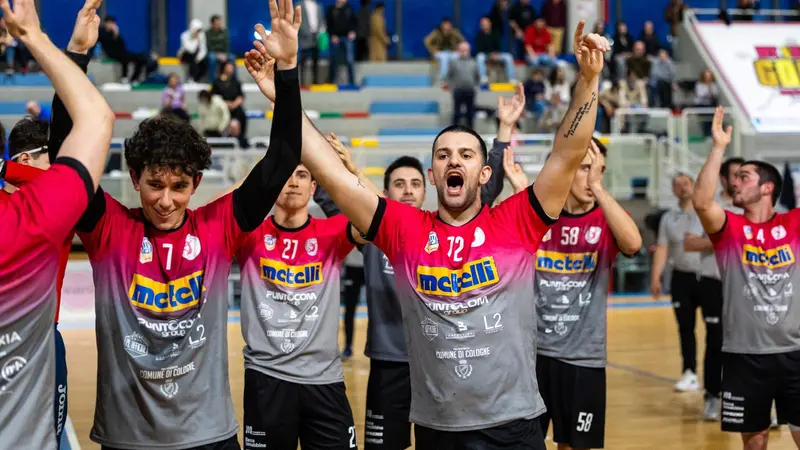 Un'esultanza post partita