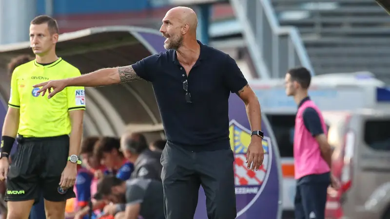 Emanuele Troise, allenatore del Lumezzane - © www.giornaledibrescia.it