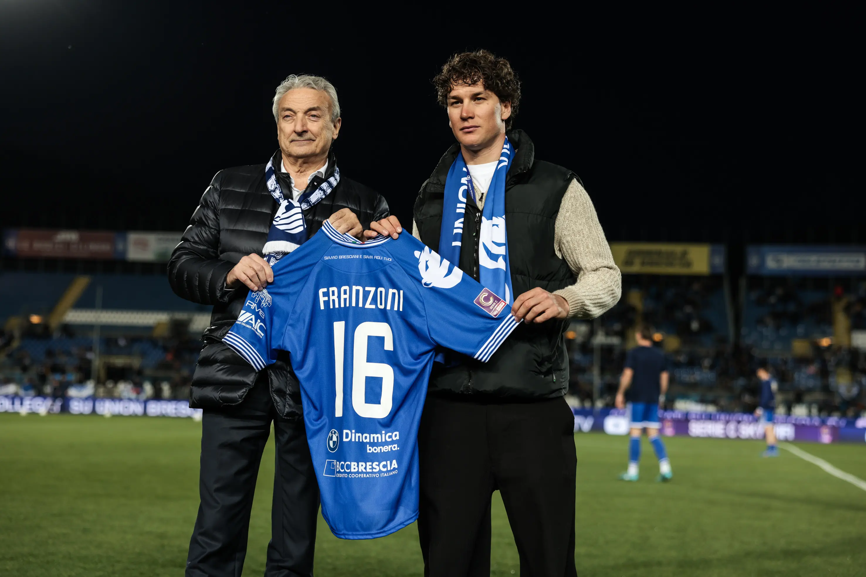 Giovanni Franzoni al Rigamonti per Union Brescia-Cittadella
