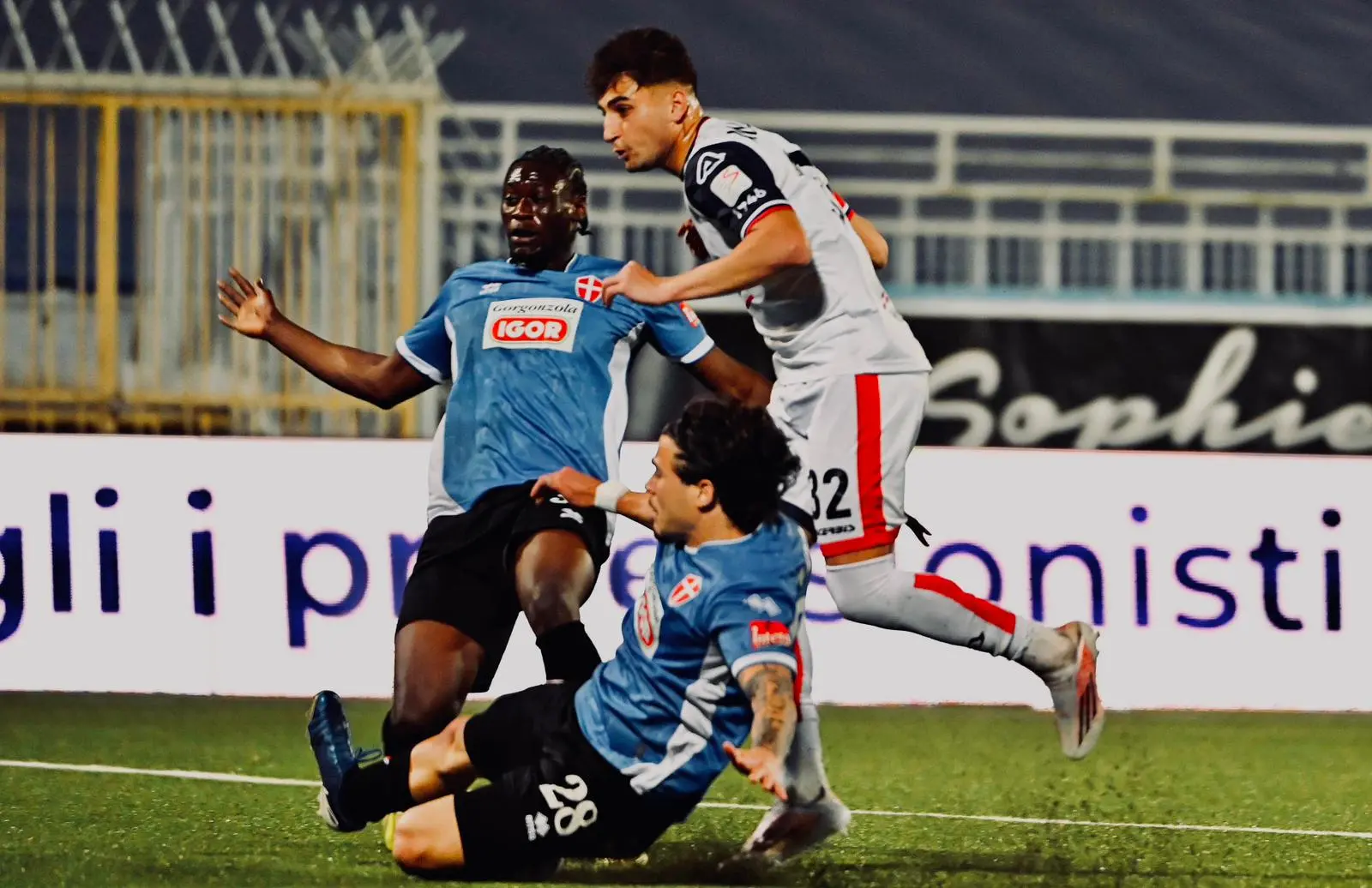 Serie C: le immagini di Novara-Lumezzane