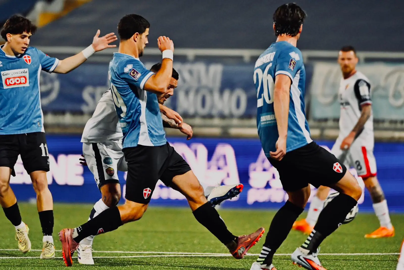 Serie C: le immagini di Novara-Lumezzane