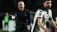 Eugenio Corini durante la sfida col Cittadella - Foto New Reporter Comincini © www.giornaledibrescia.it