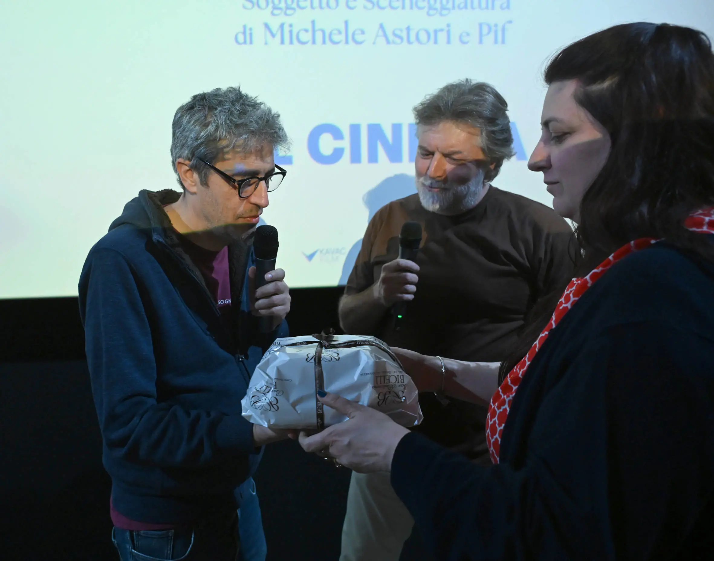 Il pubblico incontra Pif al Cinema Moretto