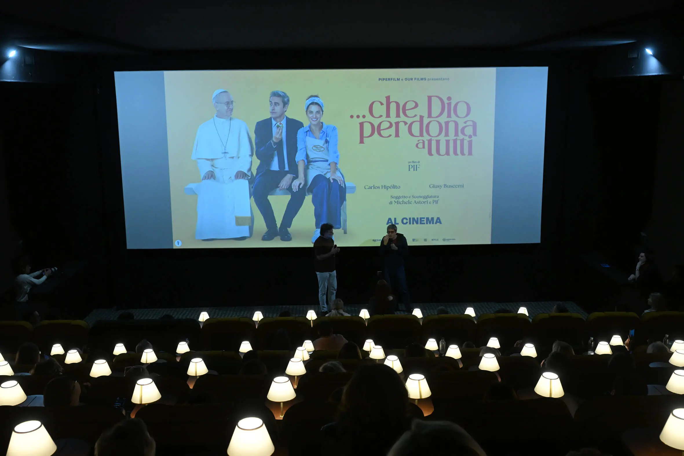 Il pubblico incontra Pif al Cinema Moretto
