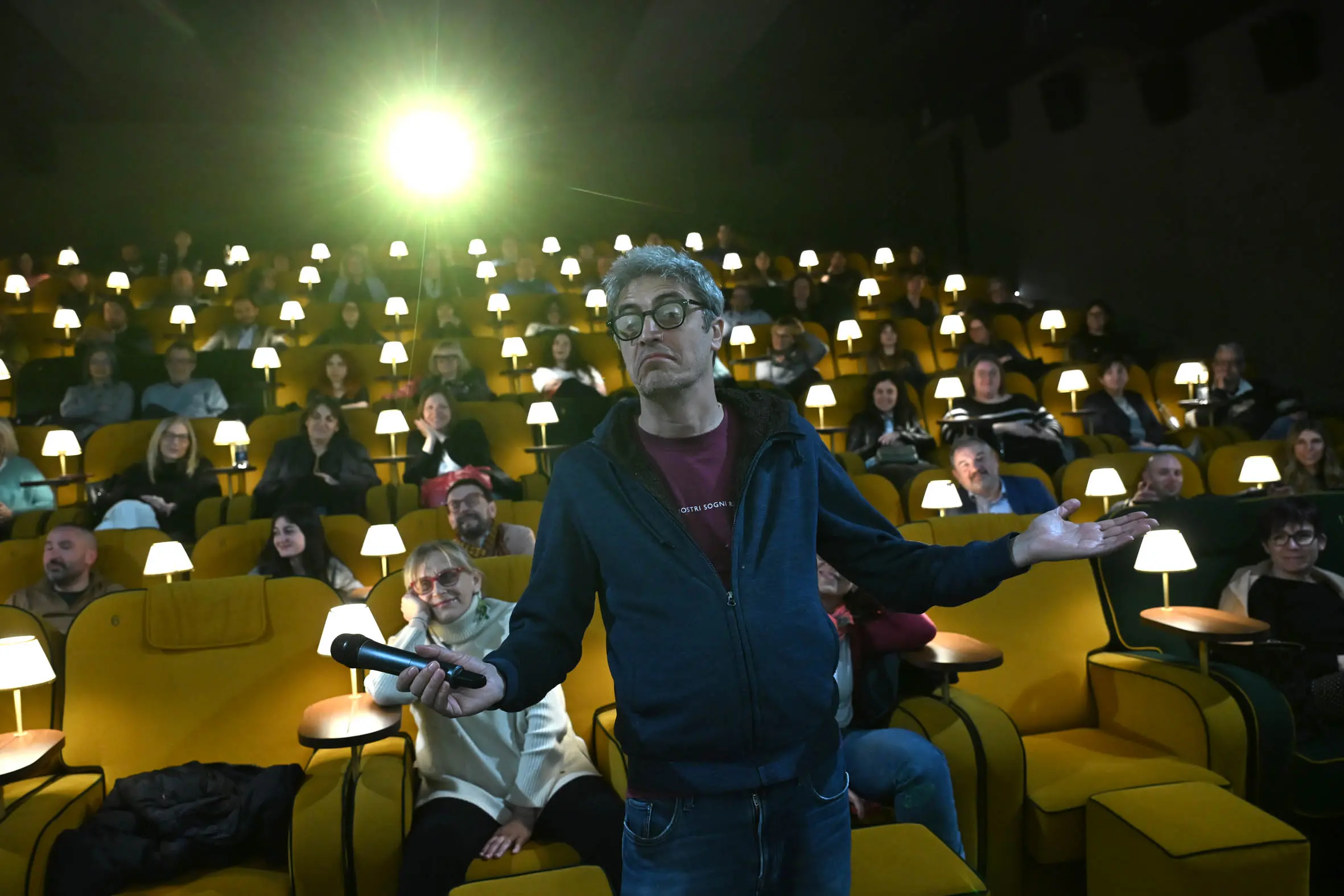 Il pubblico incontra Pif al Cinema Moretto