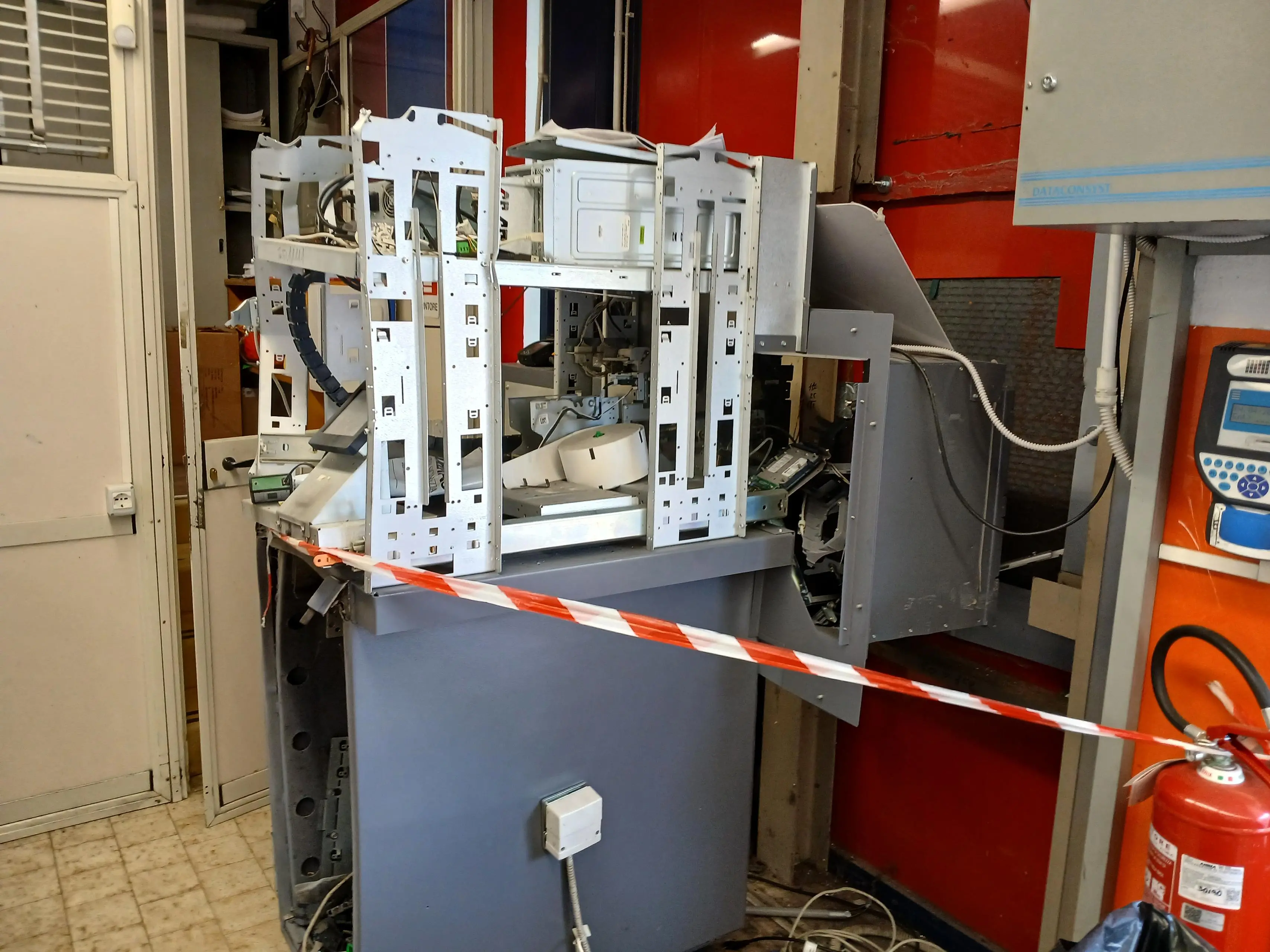 Colpo al bancomat di Ghedi in via Colombo