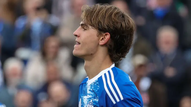 Nico Paz, stella spagnola del Como - Foto Ansa/Roberto Bregani © www.giornaledibrescia.it