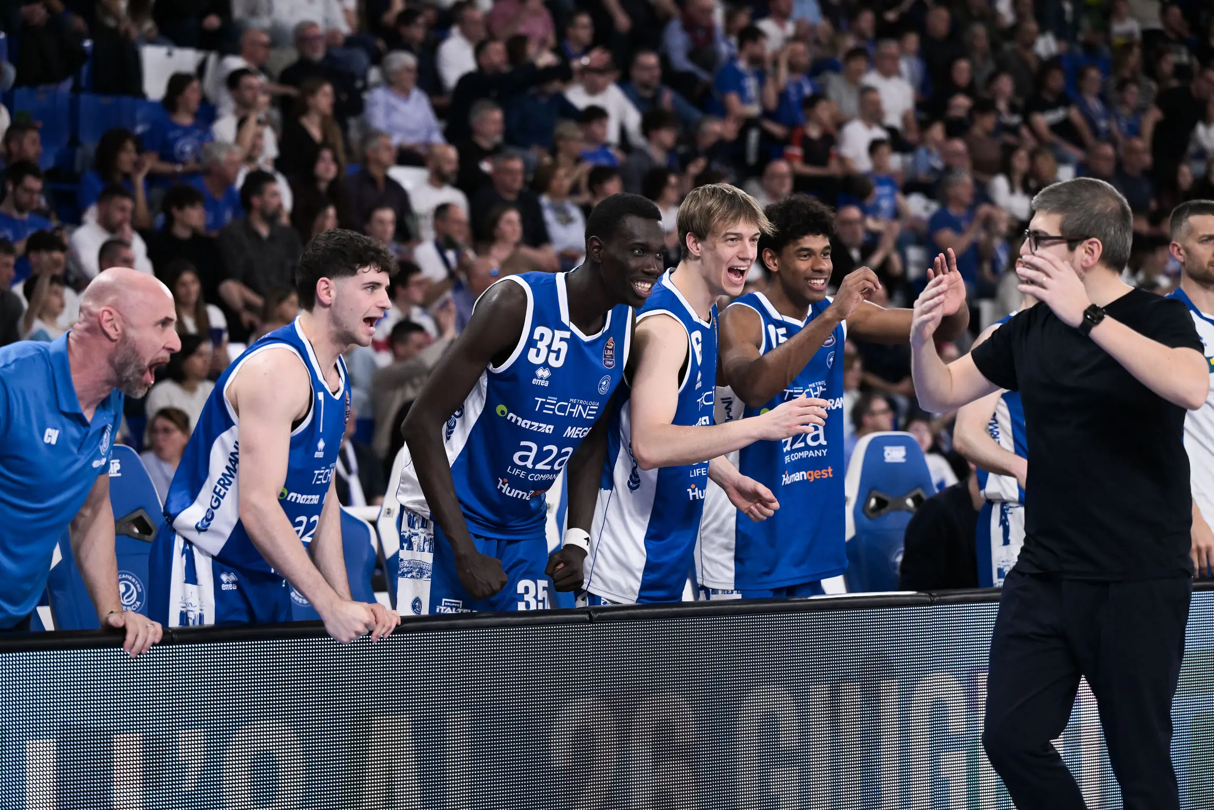 Serie A: le immagini di Germani-Napoli