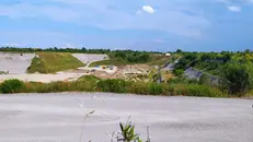 A Vighizzolo, l’ex cava su cui l’azienda ha presentato un progetto - © www.giornaledibrescia.it