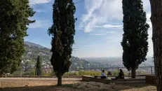 Una veduta dal castello di Brescia