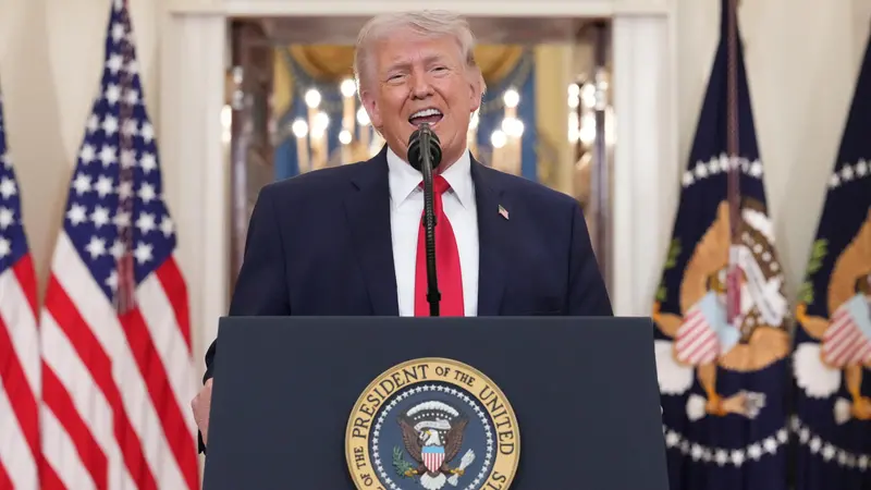 Il presidente Usa Donald Trump - Foto Ansa © www.giornaledibrescia.it