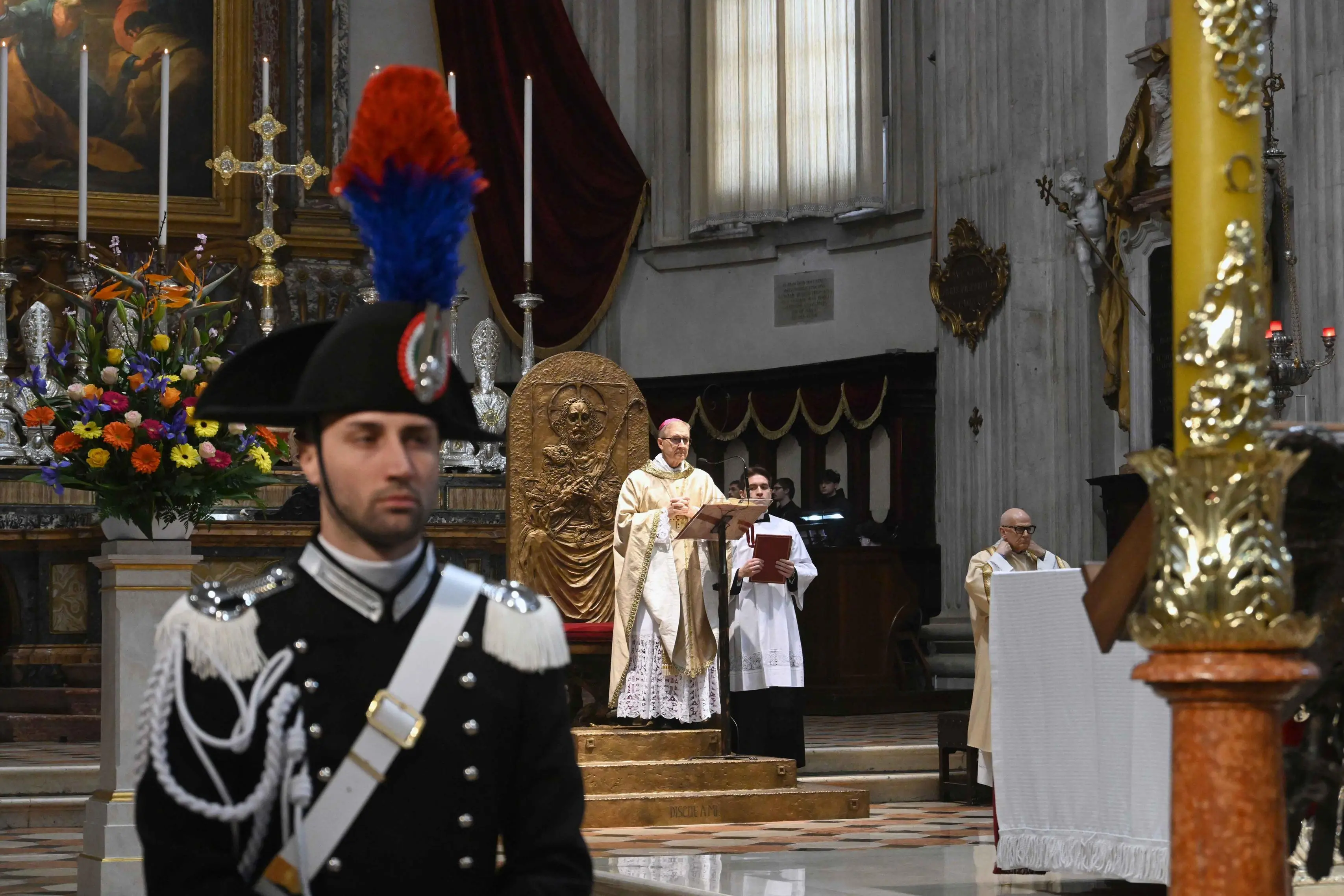 In Duomo il pontificale di Pasqua presieduto da monsignor Tremolada