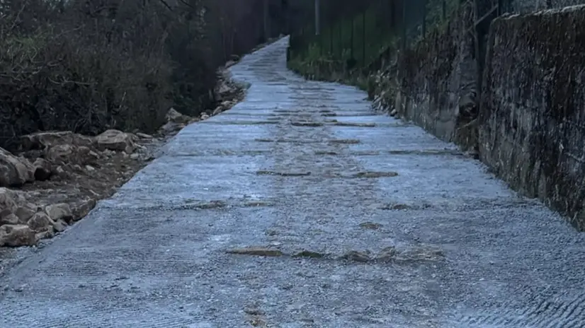 Il tratto riqualificato - © www.giornaledibrescia.it