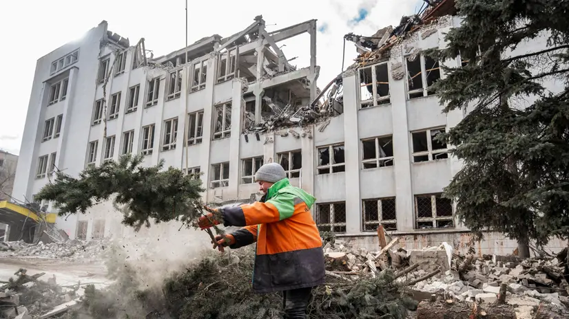 L'attacco è avvenuto alla miniera Belorechenskaya, nel Lugansk, una delle regioni contese del Donetsk - Ansa © www.giornaledibrescia.it