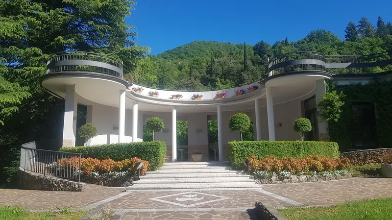 L'ingresso delle Terme di Vallio - © www.giornaledibrescia.it