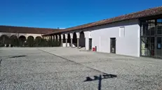 La nuova pavimentazione della Corte del Razzetto - © www.giornaledibrescia.it