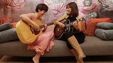 Le cantautrici bresciane Laura Sirani e Claudia Ferretti