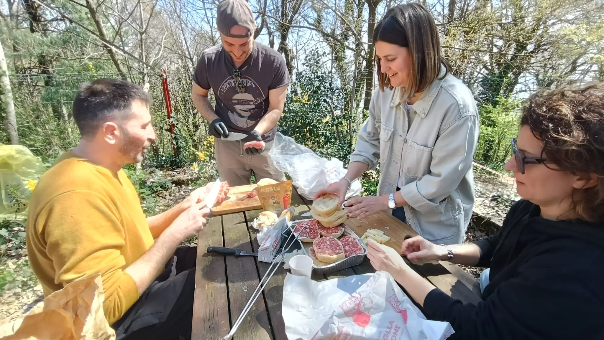 L'immancabile pranzo di Pasquetta in Maddalena